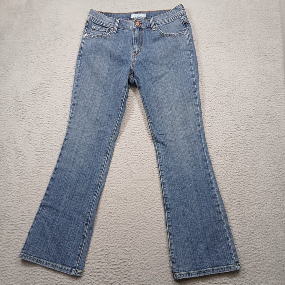 Levi's 515 Boot Cut Jeans Women's 6 Short Medium Wash Stretch Denim - Picture 2 of 10